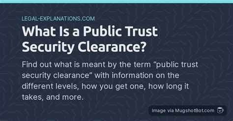 , where you were treated, the medications, etc. . How long does public trust clearance take reddit